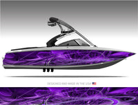 Taurus (Purple) Boat Wrap Kit