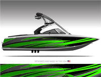 Viper (Green) Boat Wrap Kit