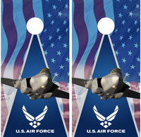 Air Force Cornhole Wraps