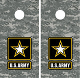 Army Digital Camo Cornhole Wraps