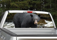 Black Bear Rear Window Decal