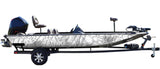 "Chameleon Snow" XD Camo Boat Wrap Kit