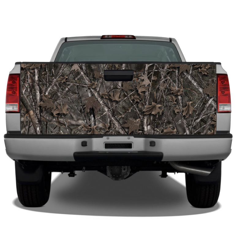 Camo "Woodland Ghost" Tailgate Wrap