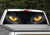 Panther Cat Eyes Rear Window Graphic