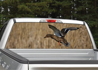 Duck Flying Rear Window Decal