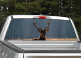 Lone Elk Rear Window Decal
