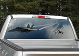 Fighter Jets Rear Window Decal