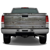 Distressed Wood Planks (Grey) Tailgate Wrap
