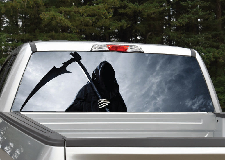 Grim Reaper #3 Rear Window Decal