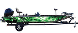 Liquid Metal (Green) Boat Wrap Kit