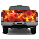 Ring of Fire Abstract Tailgate Wrap