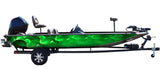 Ripple (Green) Boat Wrap Kit