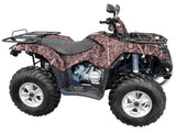 "Woodland Ghost Pink" Camo ATV Wrap Kit
